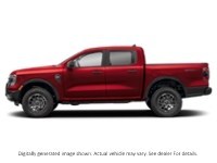 2026 Ford Ranger XLT 4WD Supercrew 5' Box Ruby Red Metallic Tinted Clearcoat  Shot 3