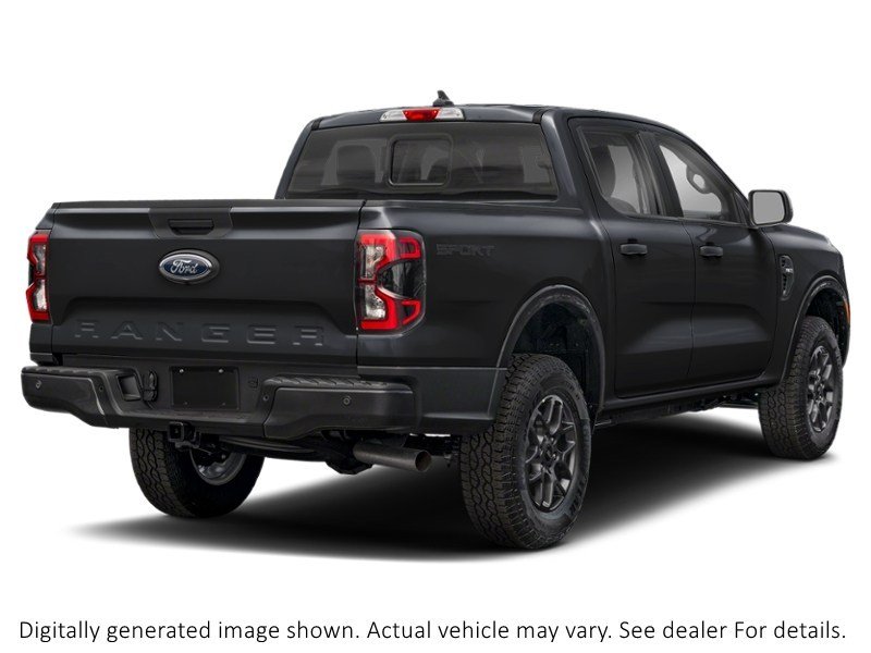 2026 Ford Ranger XLT 4WD Supercrew 5' Box Shadow Black  Shot 2