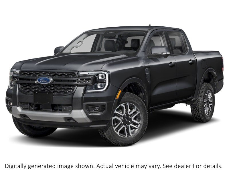 2026 Ford Ranger Lariat 4WD Supercrew 5' Box Shadow Black  Shot 1
