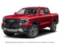 2026 Ford Ranger Lariat 4WD Supercrew 5' Box Ruby Red Metallic Tinted Clearcoat  Shot 4