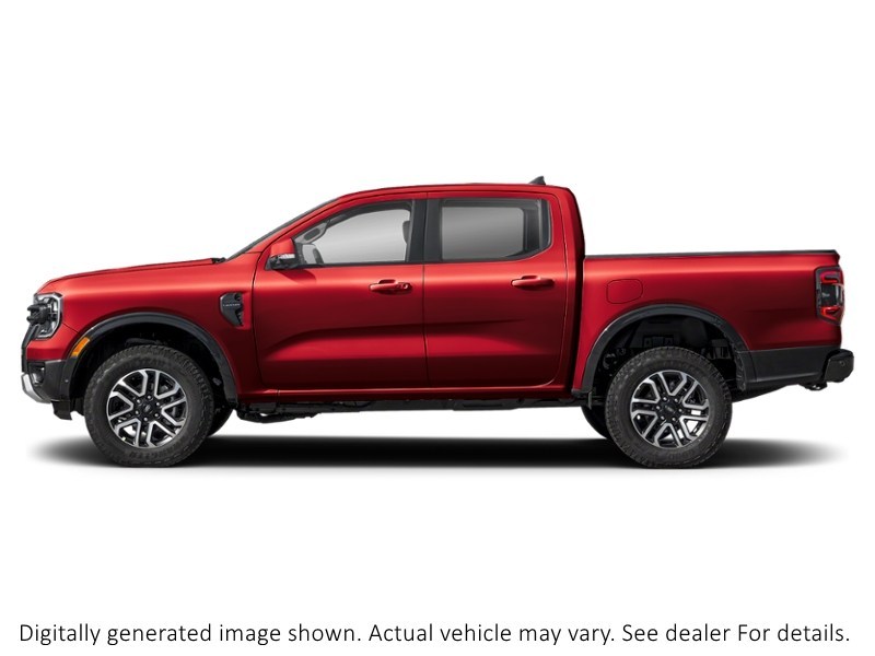 2026 Ford Ranger Lariat 4WD Supercrew 5' Box Ruby Red Metallic Tinted Clearcoat  Shot 5