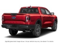 2026 Ford Ranger Lariat 4WD Supercrew 5' Box Ruby Red Metallic Tinted Clearcoat  Shot 2