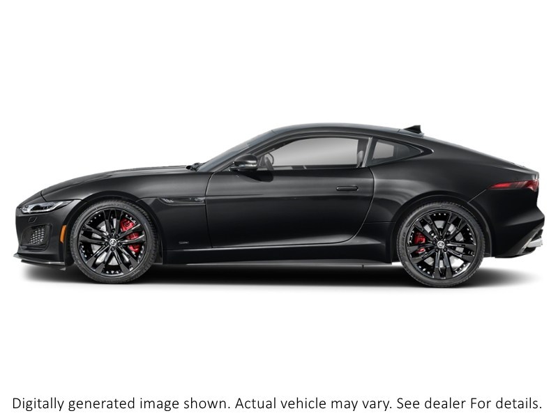 2024 Jaguar F-Type R75 Coupe P575 AWD Santorini Black Metallic  Shot 5