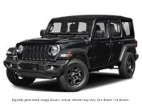 2024 Jeep Wrangler Sahara 4 Door 4X4 Black  Shot 1