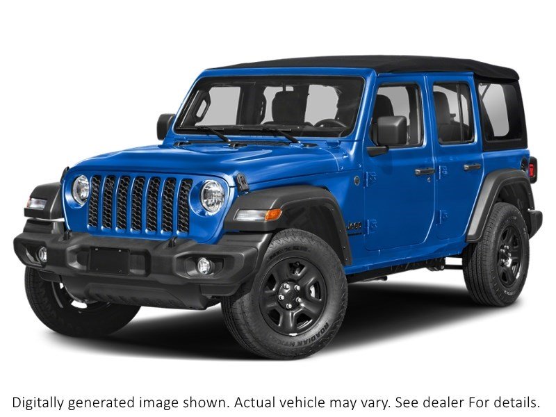 2024 Jeep Wrangler Sahara 4 Door 4X4 Hydro Blue Pearl  Shot 10