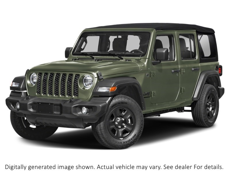 2024 Jeep Wrangler Sahara 4 Door 4X4 Sarge Green  Shot 17
