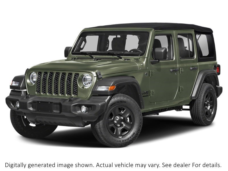 2024 Jeep Wrangler Sahara 4 Door 4X4 Sarge Green  Shot 17