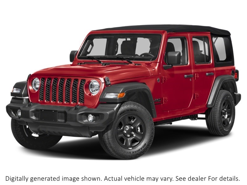 2024 Jeep Wrangler Sahara 4 Door 4X4 Firecracker Red  Shot 36
