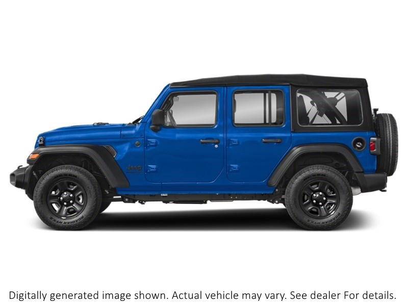 2024 Jeep Wrangler Sahara 4 Door 4X4 Hydro Blue Pearl  Shot 11