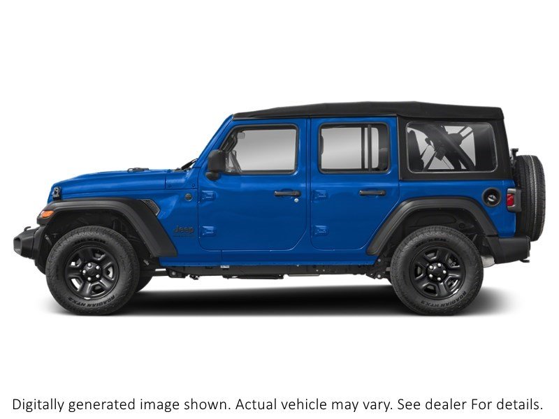 2024 Jeep Wrangler Sahara 4 Door 4X4 Hydro Blue Pearl  Shot 11