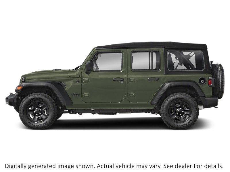 2024 Jeep Wrangler Sahara 4 Door 4X4 Sarge Green  Shot 16