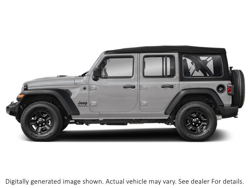 2024 Jeep Wrangler Sahara 4 Door 4X4 Silver Zynith  Shot 43
