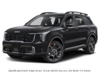 2025 Kia Sorento X-Line Limited AWD W/Olive Brown Interior Ebony Black  Shot 1