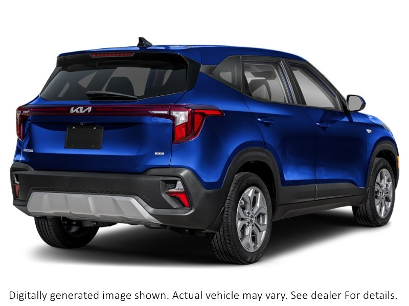 2025 Kia Seltos LX FWD Dark Ocean Blue  Shot 3