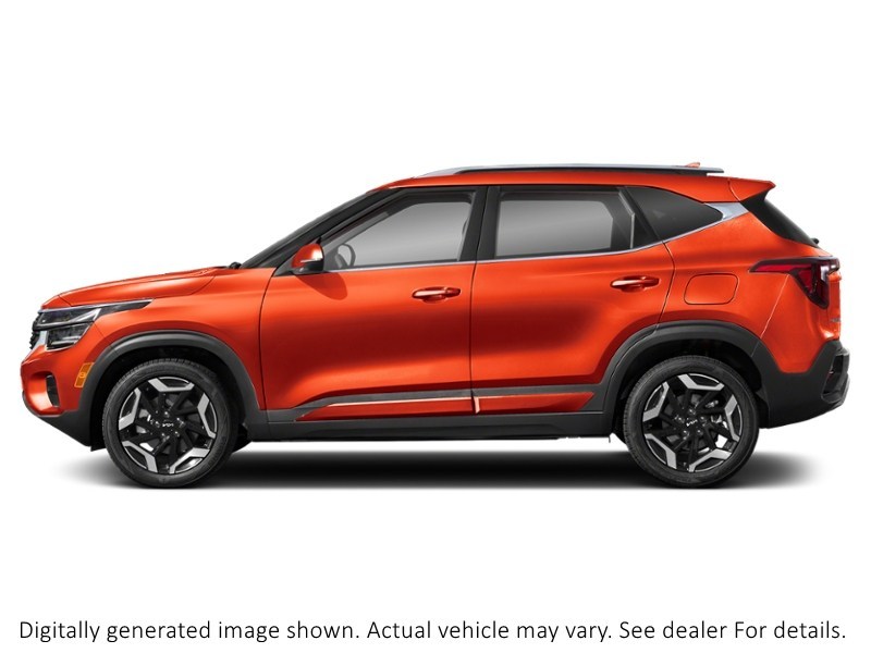 2024 Kia Seltos Sx AWD W/Black Interior Lunar Orange  Shot 31