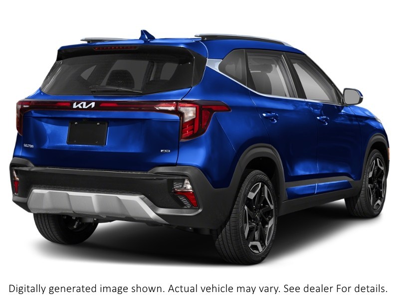 2024 Kia Seltos Sx AWD W/Black Interior Dark Ocean Blue  Shot 18