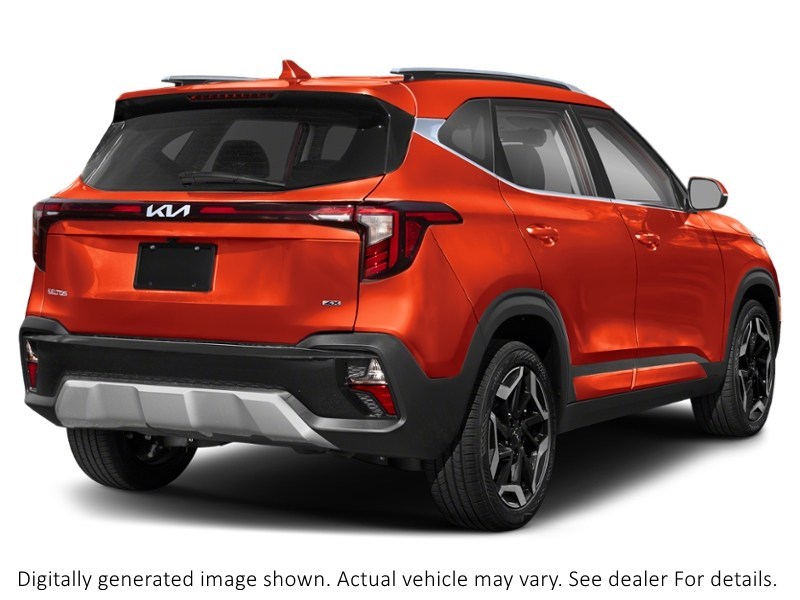 2024 Kia Seltos Sx AWD W/Black Interior Lunar Orange  Shot 32