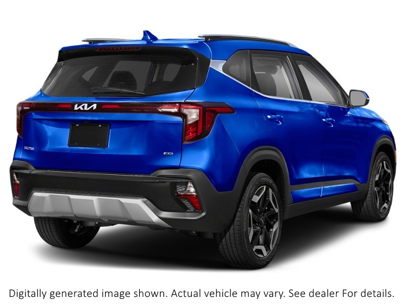 2024 Kia Seltos Sx AWD W/Black Interior Neptune Blue  Shot 40