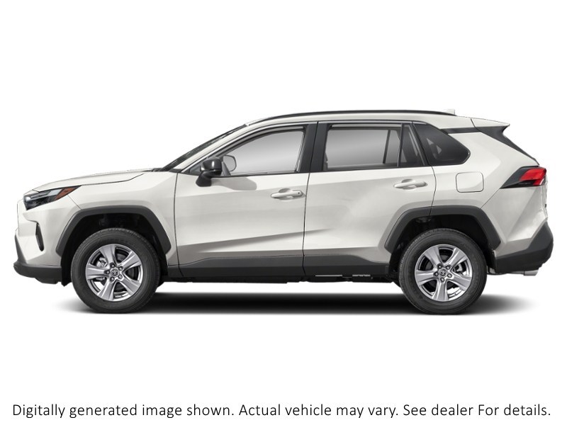 2023 Toyota Rav4 Hybrid Hybrid LE AWD White  Shot 5