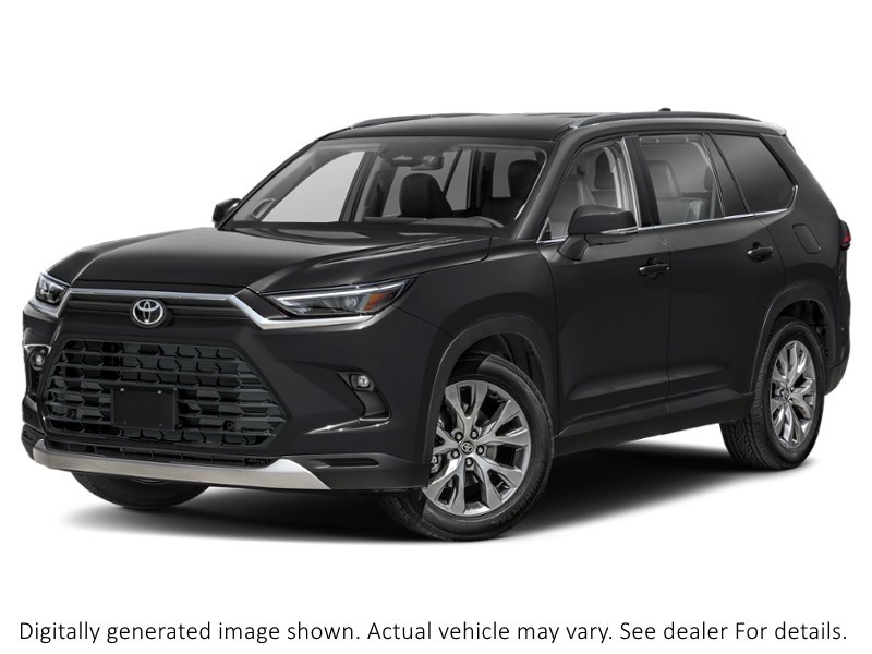 2026 Toyota Grand Highlander Limited AWD Midnight Black Metallic  Shot 1