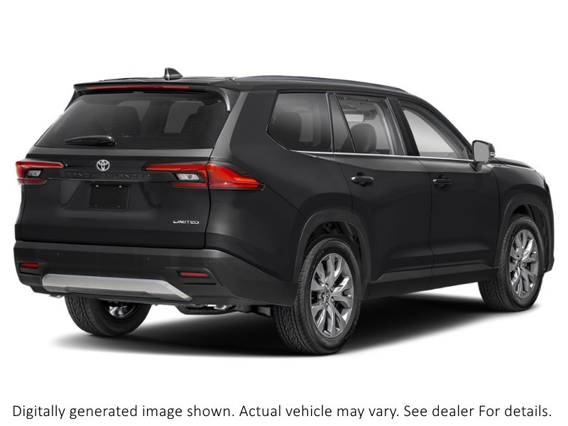 2026 Toyota Grand Highlander Limited AWD Midnight Black Metallic  Shot 2