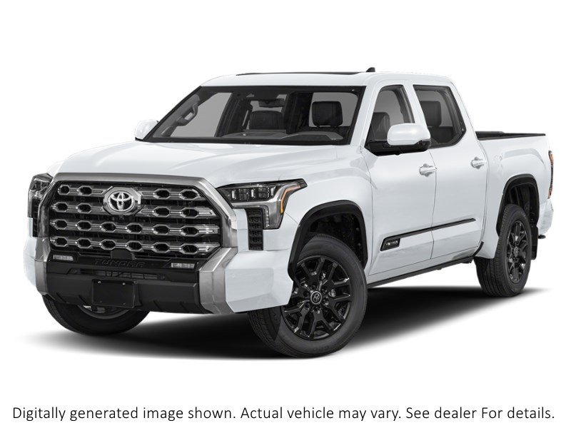 2026 Toyota Tundra 4X4 Crewmax Platinum Long Bed Wind Chill Pearl  Shot 4