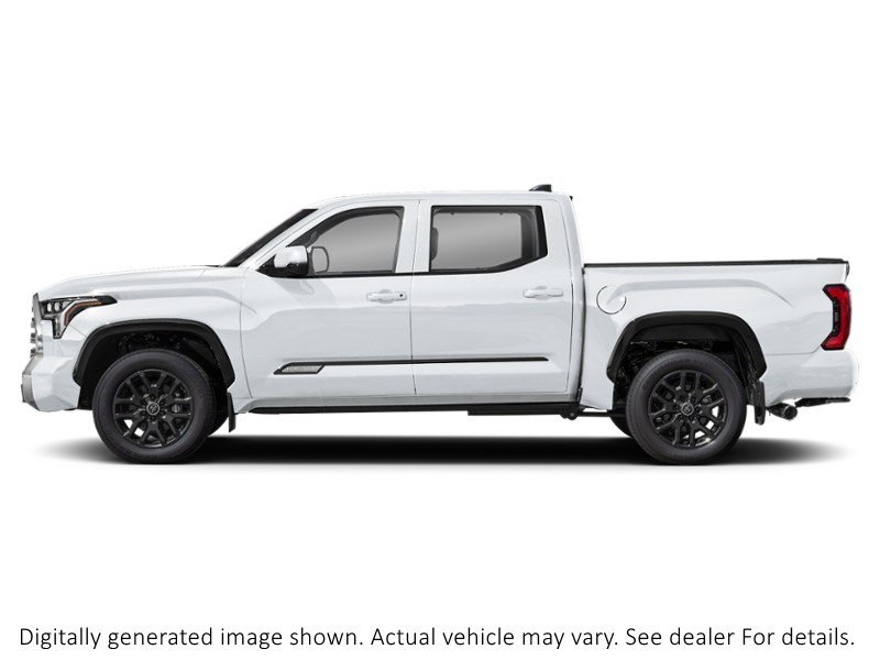 2026 Toyota Tundra 4X4 Crewmax Platinum Long Bed Wind Chill Pearl  Shot 3