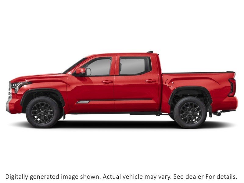2026 Toyota Tundra 4X4 Crewmax Platinum Supersonic Red  Shot 3