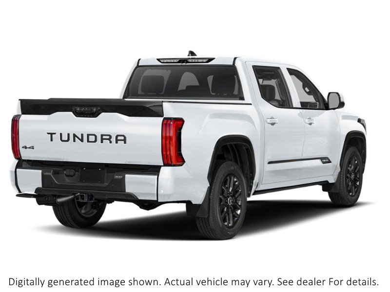 2026 Toyota Tundra 4X4 Crewmax Platinum Long Bed Wind Chill Pearl  Shot 2