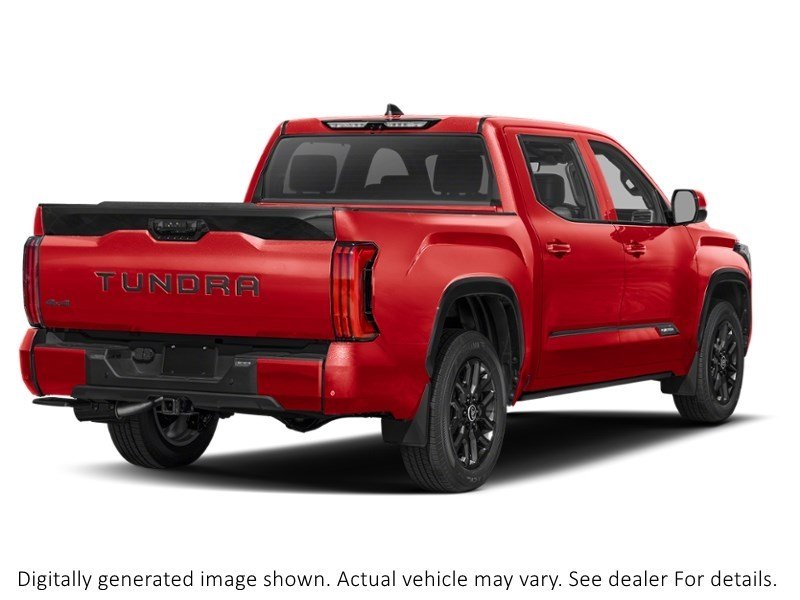 2026 Toyota Tundra 4X4 Crewmax Platinum Supersonic Red  Shot 2