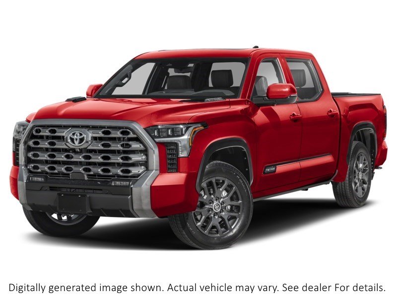 2026 Toyota Tundra Hybrid 4X4 Crewmax Platinum Hybrid Supersonic Red  Shot 4