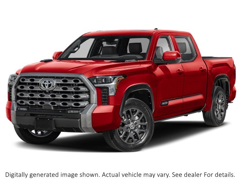 2026 Toyota Tundra Hybrid 4X4 Crewmax Platinum Hybrid Supersonic Red  Shot 1