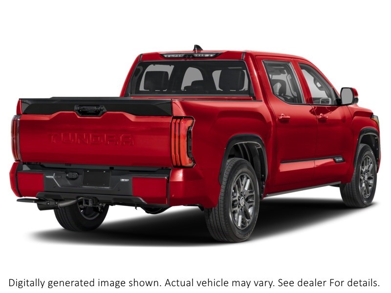 2026 Toyota Tundra Hybrid 4X4 Crewmax Platinum Hybrid Supersonic Red  Shot 6