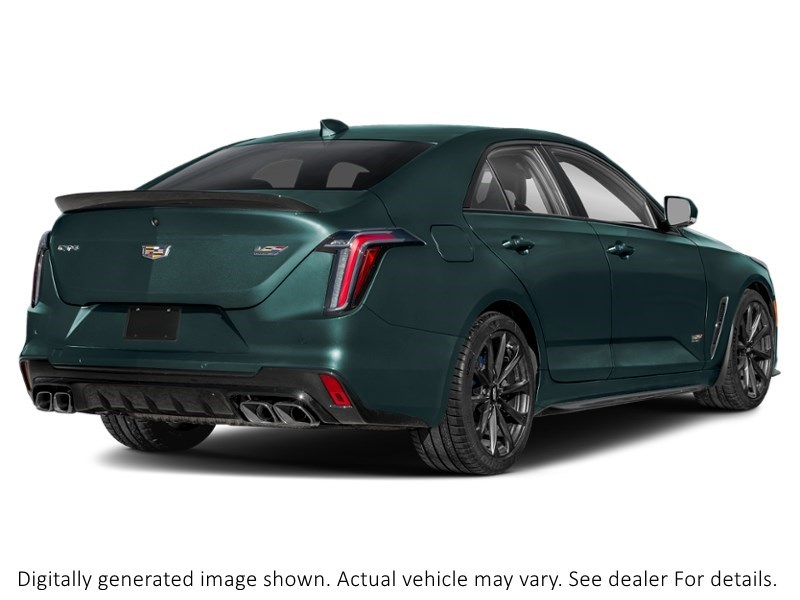 2026 Cadillac Ct4-V 4Dr Sdn Typhoon Metallic  Shot 2