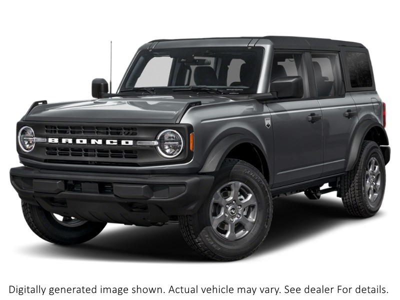 2026 Ford Bronco Big Bend 4 Door 4X4 Carbonized Grey Metallic  Shot 1