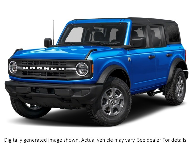 2026 Ford Bronco Big Bend 4 Door 4X4 Velocity Blue Metallic  Shot 4