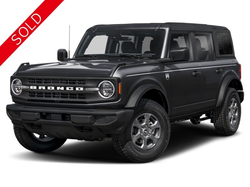 2026 Ford Bronco Big Bend 4 Door 4X4 Shadow Black  Shot 1