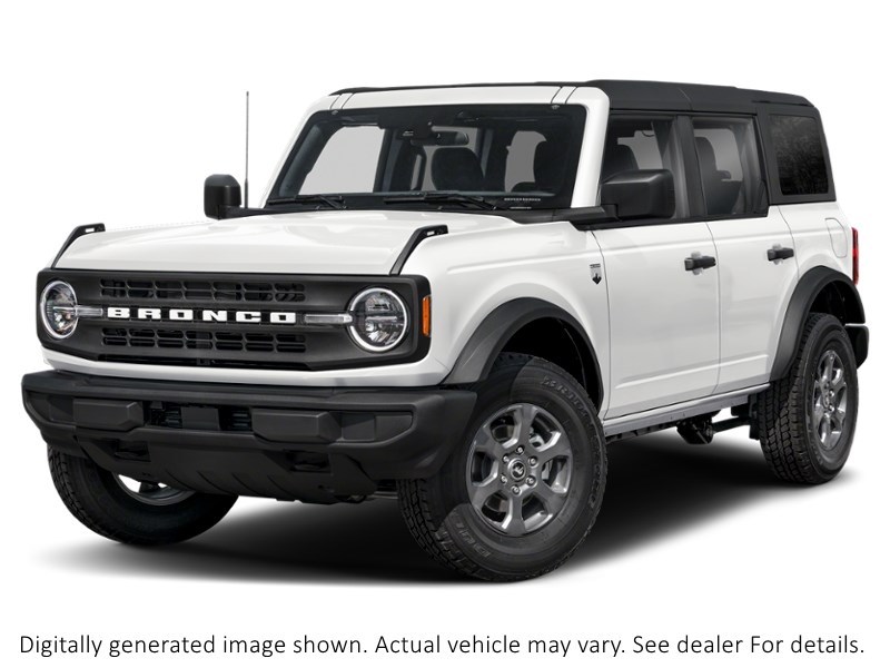 2026 Ford Bronco Big Bend | 4X4 | 2.3L | Vinyl | Hard Top | Side ST Oxford White  Shot 1