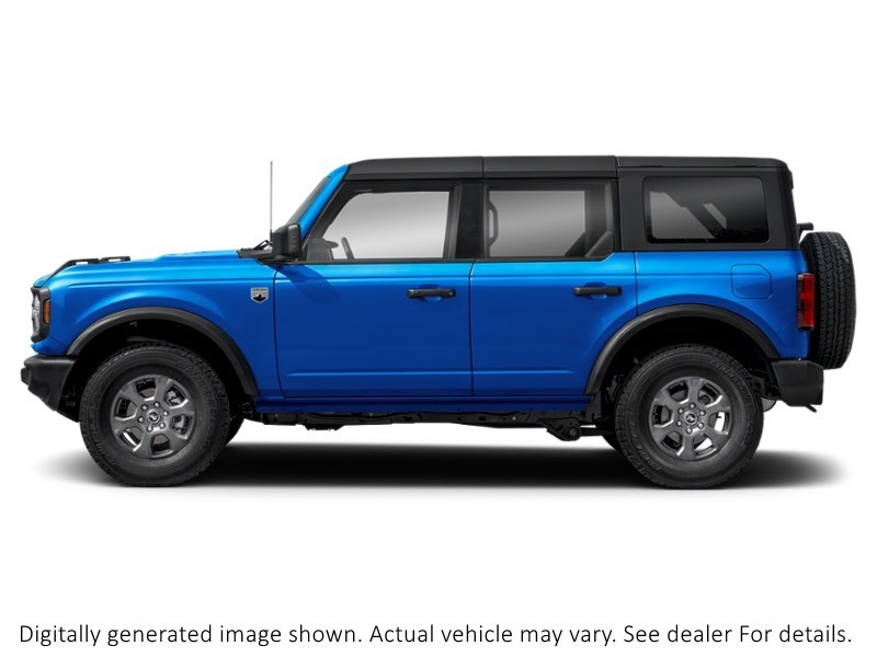 2026 Ford Bronco Big Bend 4 Door 4X4 Velocity Blue Metallic  Shot 3