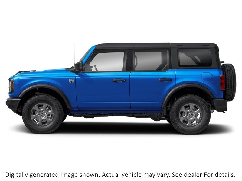 2026 Ford Bronco Big Bend 4 Door 4X4 Velocity Blue Metallic  Shot 4