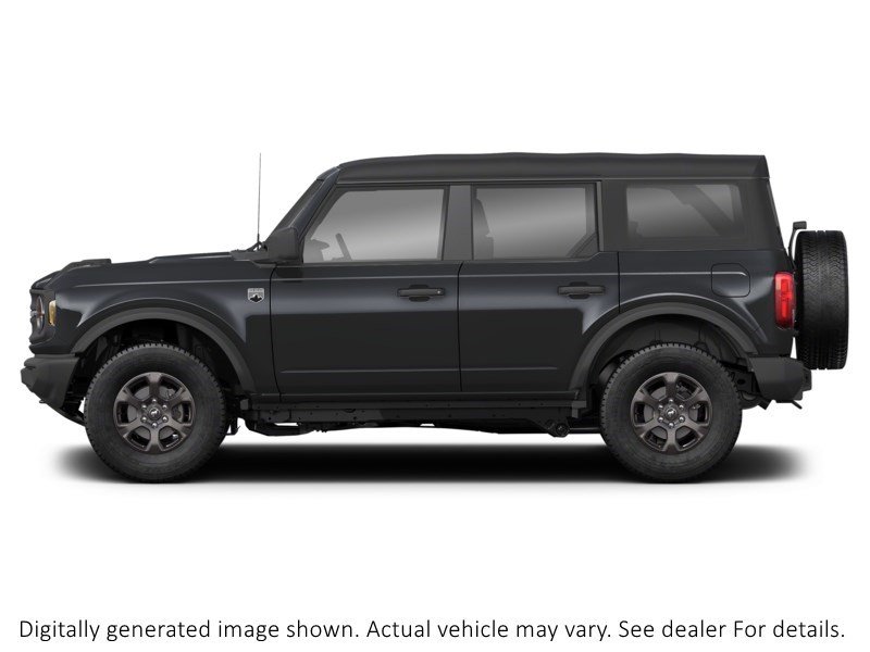 2026 Ford Bronco Big Bend | 4X4 | 2.3L | Hard Top | Side Steps Shadow Black  Shot 3