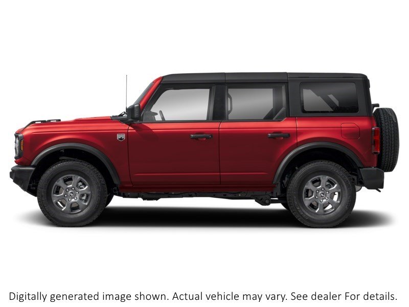 2026 Ford Bronco Big Bend 4 Door 4X4 Ruby Red Metallic Tinted Clearcoat  Shot 18