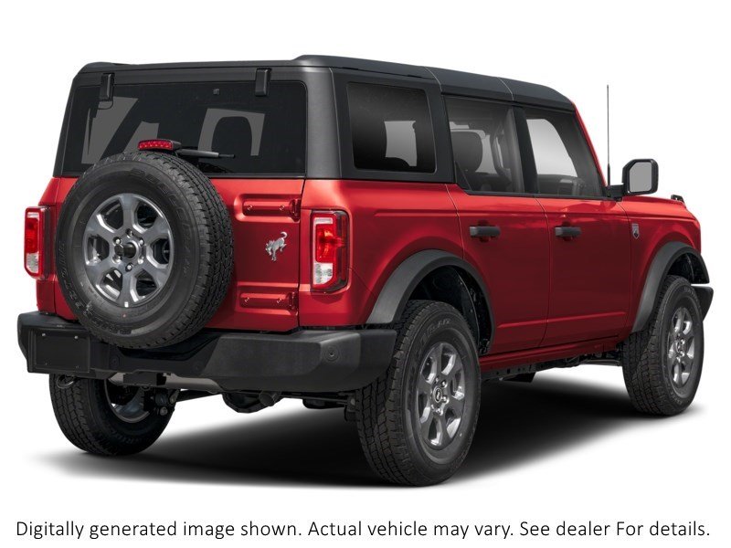 2026 Ford Bronco Big Bend 4 Door 4X4 Ruby Red Metallic Tinted Clearcoat  Shot 19