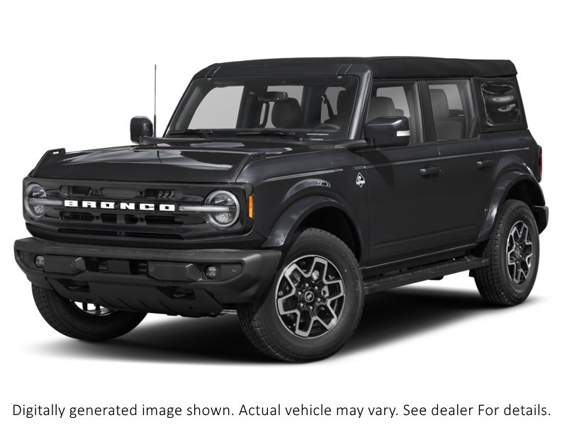 2026 Ford Bronco Outer Banks 4 Door 4X4 Shadow Black  Shot 4