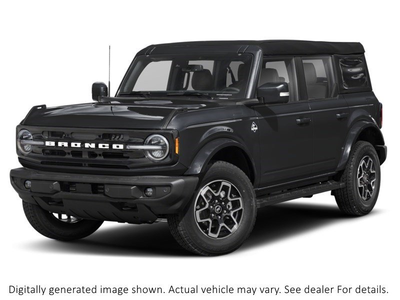 2026 Ford Bronco Outer Banks 4 Door 4X4 Shadow Black  Shot 1