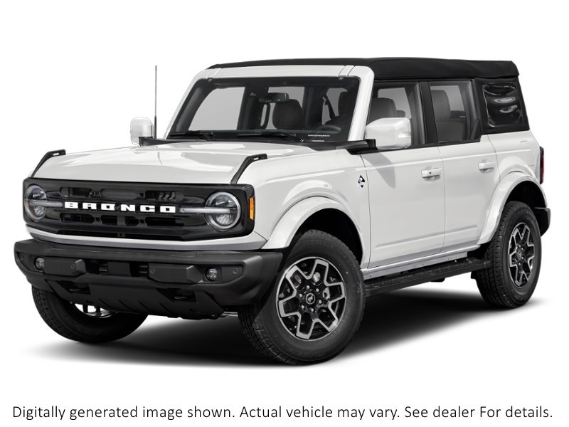 2026 Ford Bronco Outer Banks 4 Door 4X4 Oxford White  Shot 1