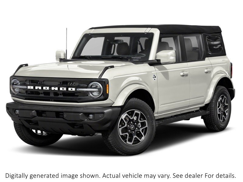 2026 Ford Bronco Outer Banks 4 Door 4X4 Wimbledon White  Shot 1