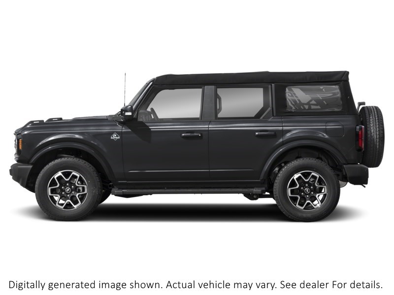 2026 Ford Bronco Outer Banks 4 Door 4X4 Shadow Black  Shot 3