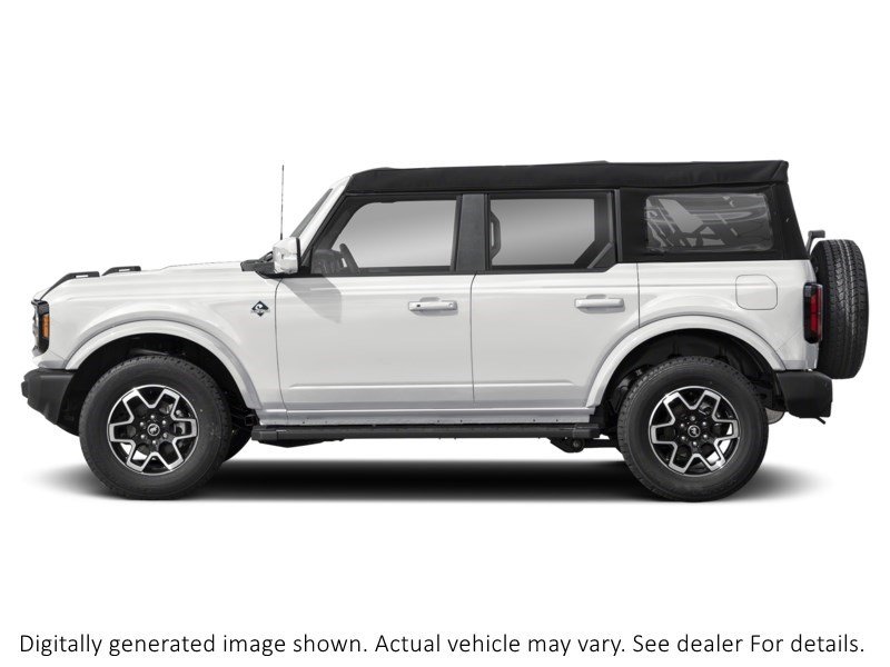 2026 Ford Bronco Outer Banks 4 Door 4X4 Oxford White  Shot 3