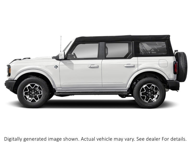 2026 Ford Bronco Outer Banks 4 Door 4X4 Oxford White  Shot 3